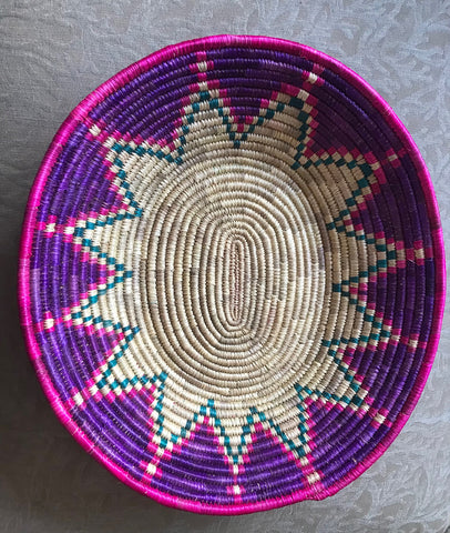 Handwoven Basket # 23-116