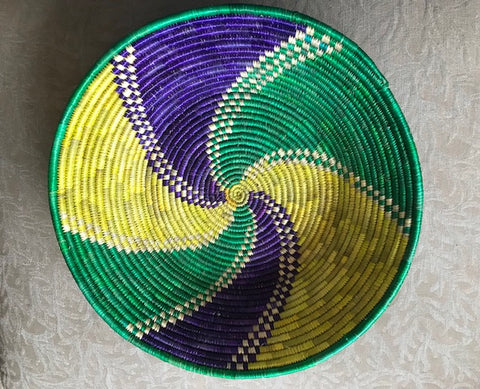 Handwoven Basket # 23-125